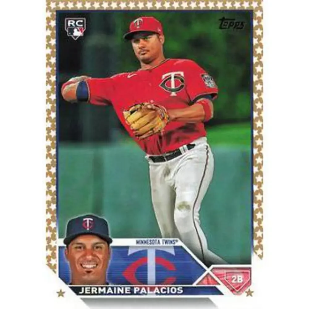 2023 Topps Gold Star Jermaine Palacios Rookie #56 Minnesota Twins